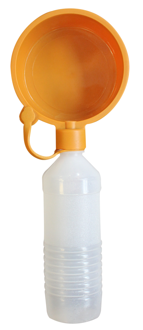 Traveler Trinkflasche mit Napf, 500 ml