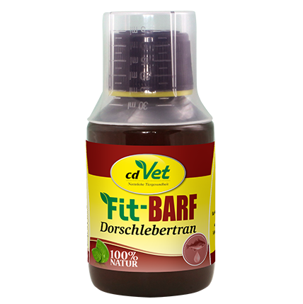 Fit-BARF Dorschlebertran, 100, 250 und 500 ml